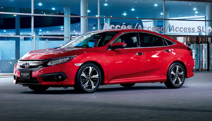 สวย เจ็บ เบอร์แรง Honda Civic รุ่น TURBO RS มีสีใหม่ Ignite Red